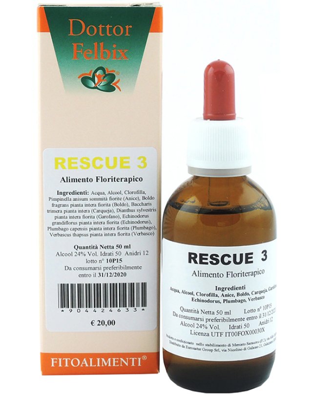 RESCUE 3 GOCCE 50ML