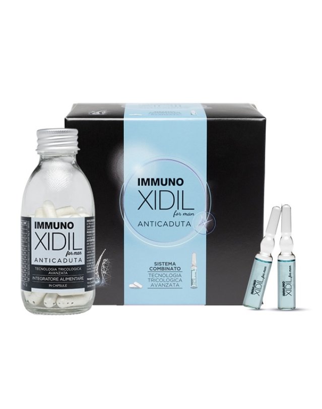 IMMUNOXIDIL*Kit U 60Cps+15Fl.