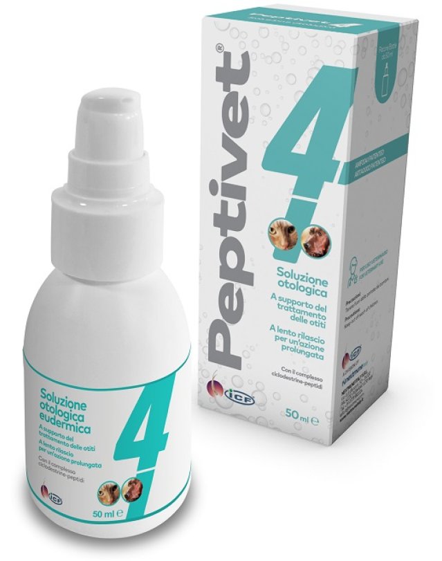 PEPTIVET 4 Sol.Otologica 50ml