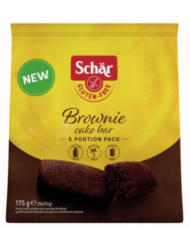 SCHAR Brownies Cake Bar 175g