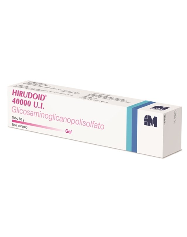 Hirudoid 40000 UI Gel 50g - Sollievo da Gonfiori, Ematomi e Disturbi Circolatori