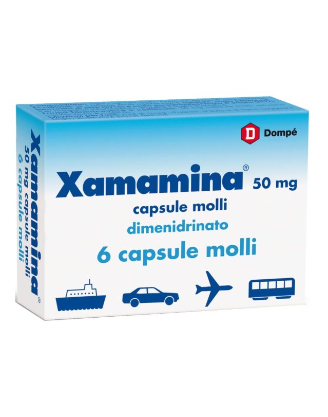 Xamamina*6cps 50mg