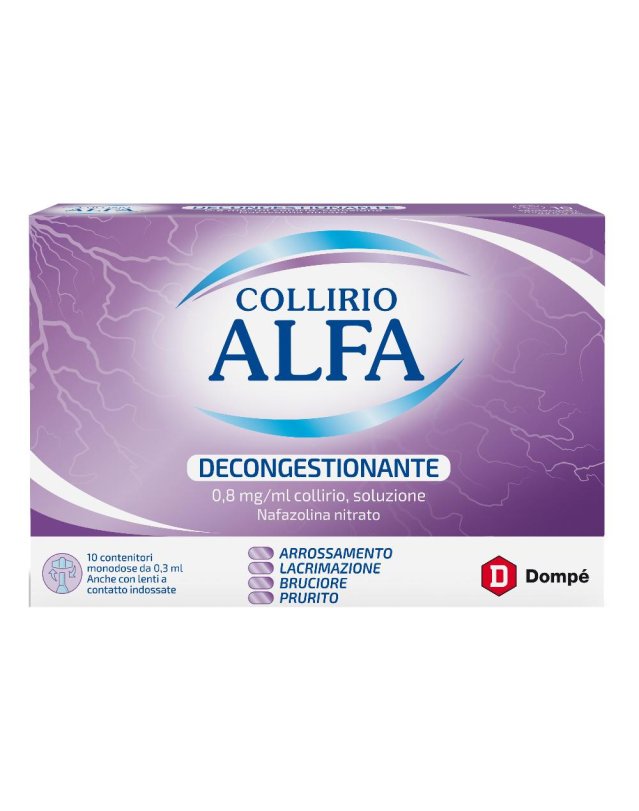 Collirio Alfa Dec*10cont 0,3ml