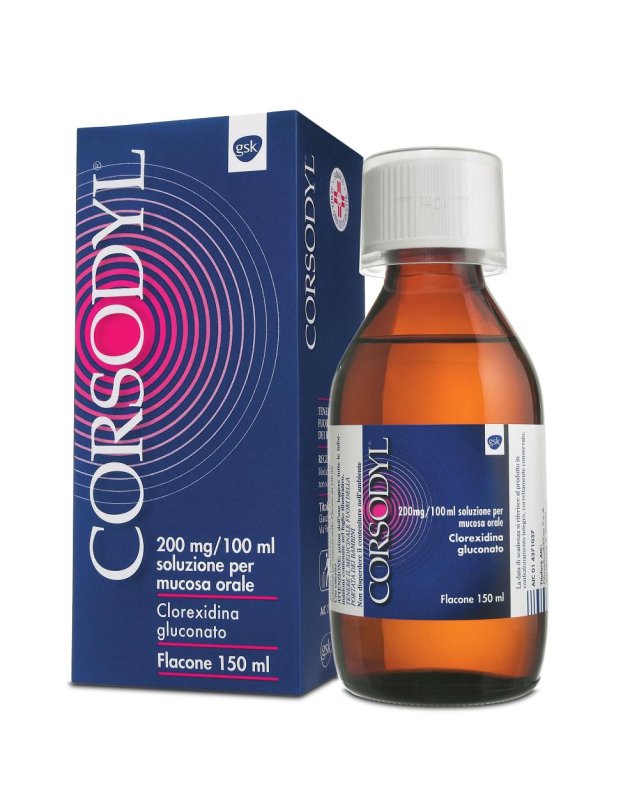 Corsodyl*soluz 150ml 200mg/100