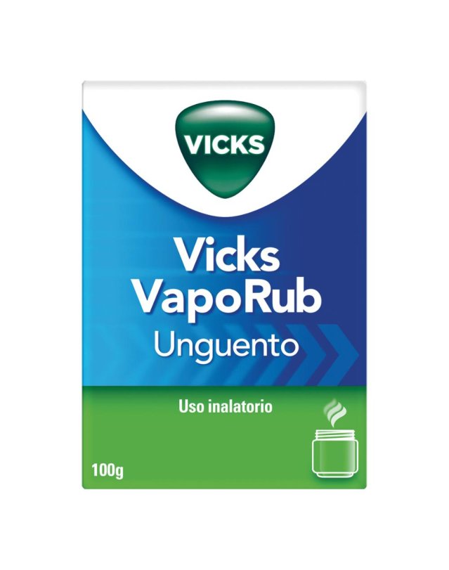 Vicks Vaporub Unguento Inalante - Sollievo Balsamico per Vie Respiratorie 100g