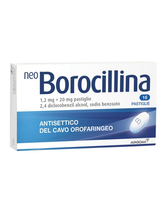 Neoborocillina*16past 1,2+20mg