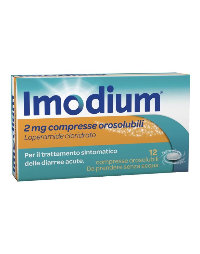 Imodium*12cpr Orosol 2mg