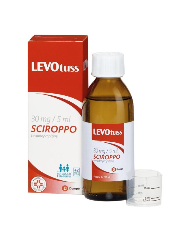 Levotuss Sciroppo 200ml 30mg/5ml - Sollievo per la Tosse