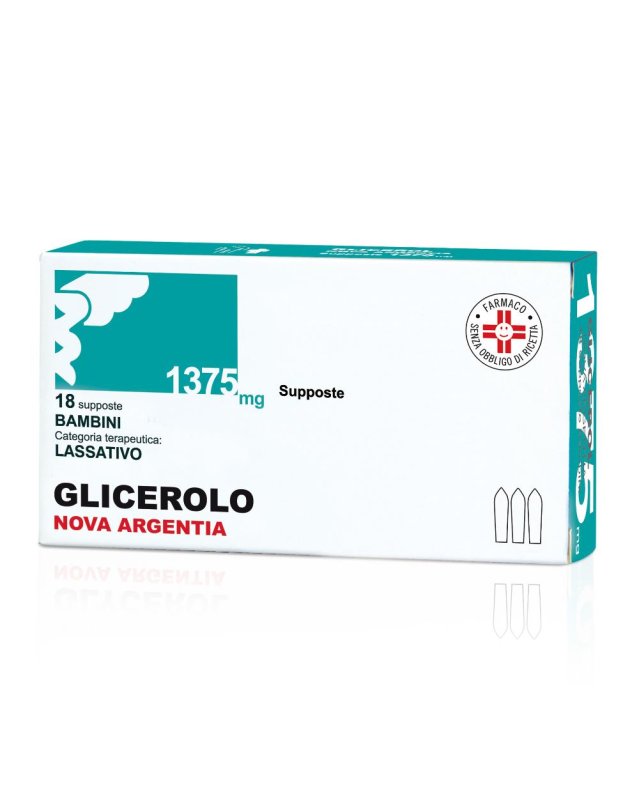 Glicerolo*bb 18supp 1375mg