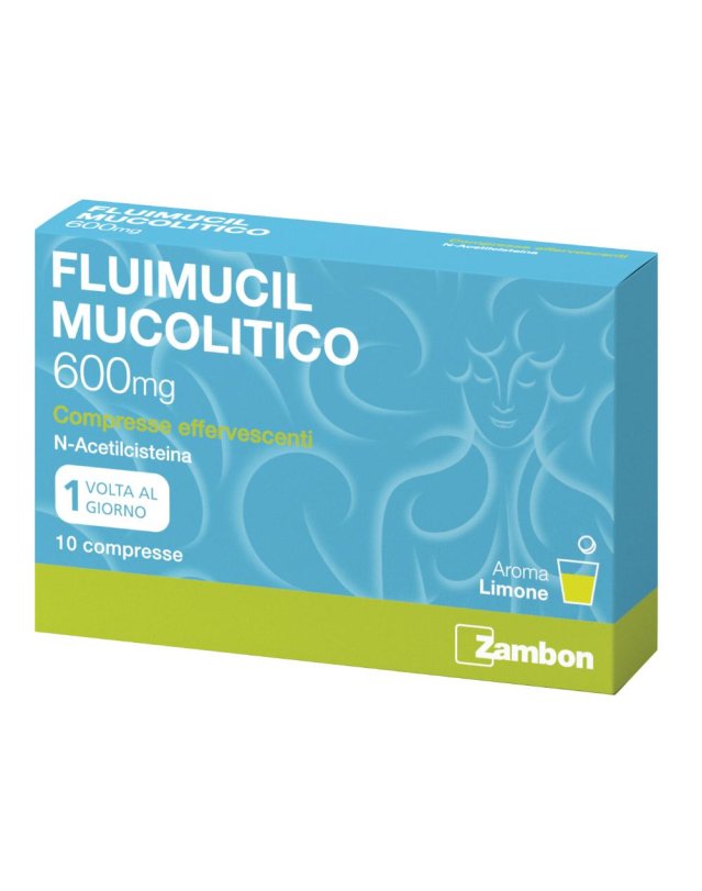Fluimucil Mucol*10cpr Eff600mg