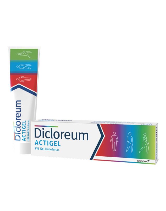 Dicloreum Actigel 100g 1% - Sollievo per Dolori Muscolari e Articolari