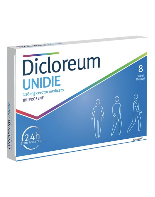 Dicloreum Unidie*8cer 136mg24h