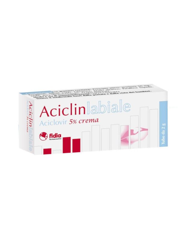 Aciclinlabiale*crema 2g 5%