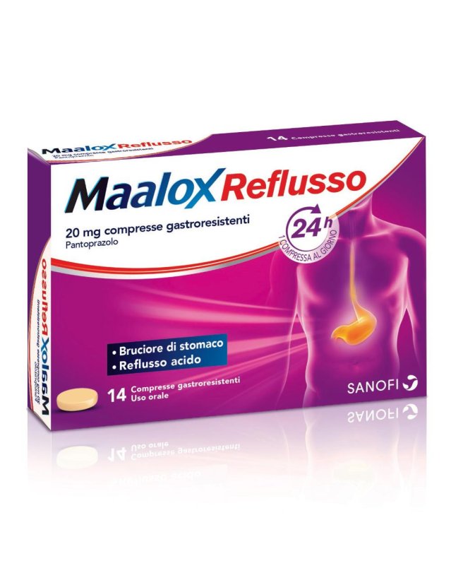 Maalox Reflusso*14cpr 20mg