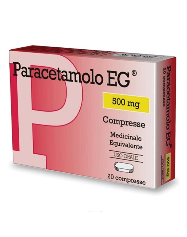 PARACETAMOLO  500mg 20Cpr EG