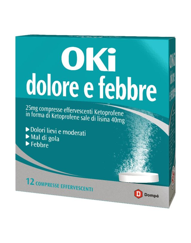 Oki Dolore E Febbre*12cpr Eff