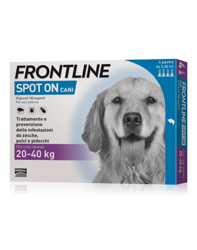 FRONTLINE SPOTON 4P 2,68ML 20-40