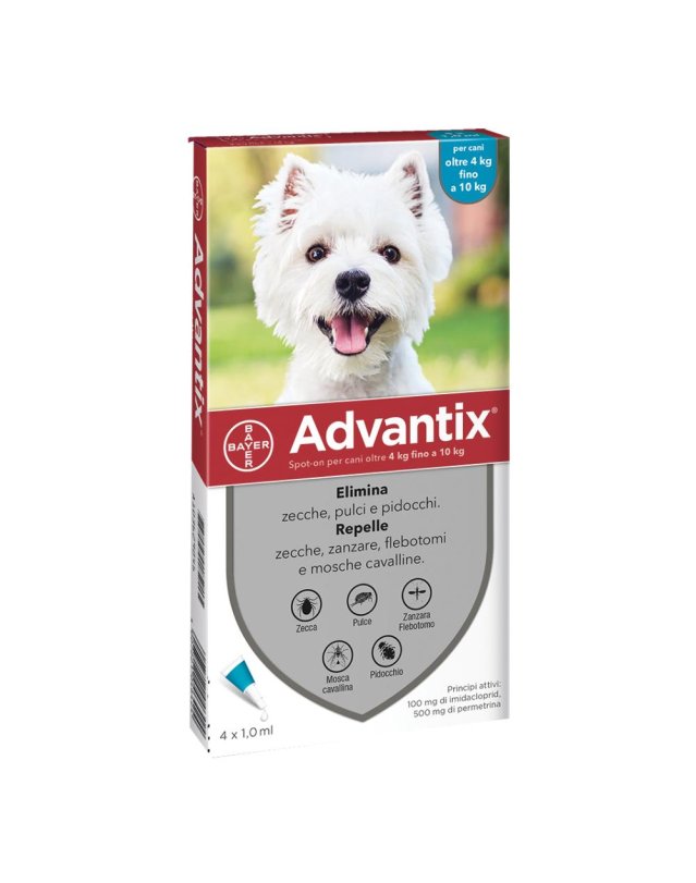 ADVANTIX SPOT ON*1PIP 1ML 4-10