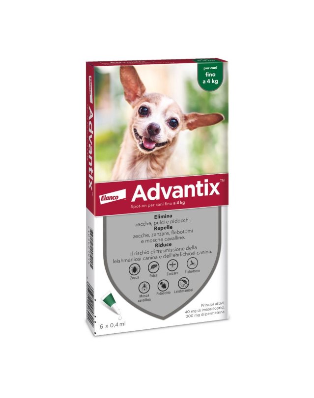 ADVANTIX SPOT ON*6PIP 4-10KG