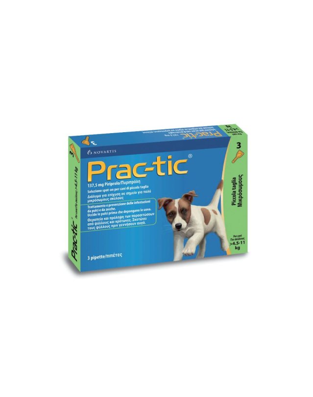 PRACTIC VE 3PIP 137,5MG 4,5/11KG
