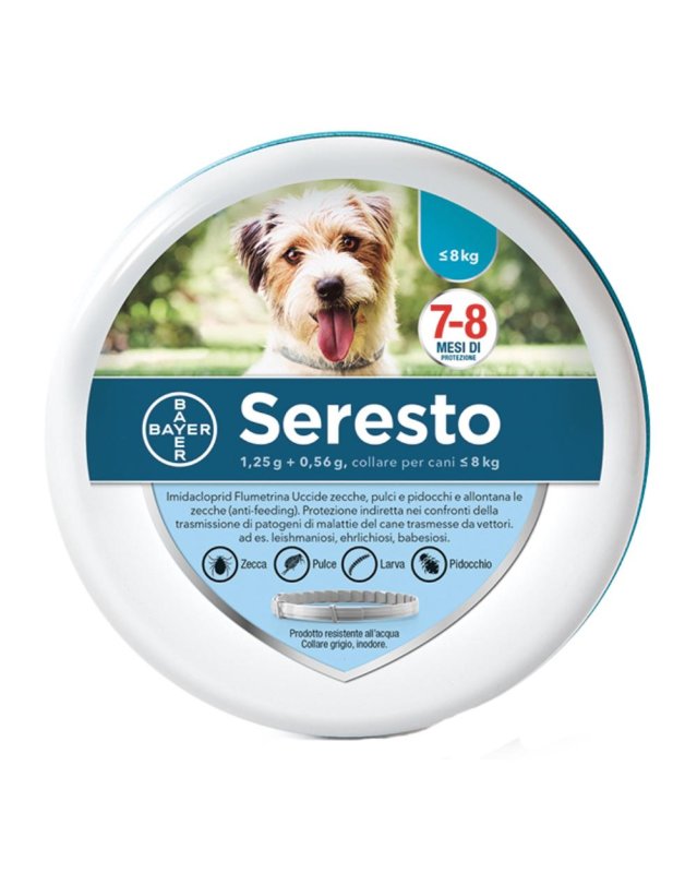 SERESTO*CANI 1,25+0,56G 1-8KG