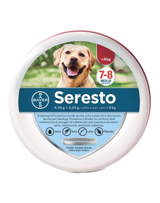 SERESTO*CANI 4,50+2,03G DA 8KG