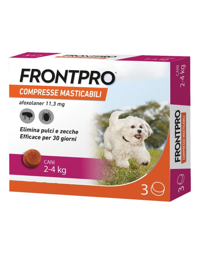 Frontpro*3cpr 2-4kg 11,3mg