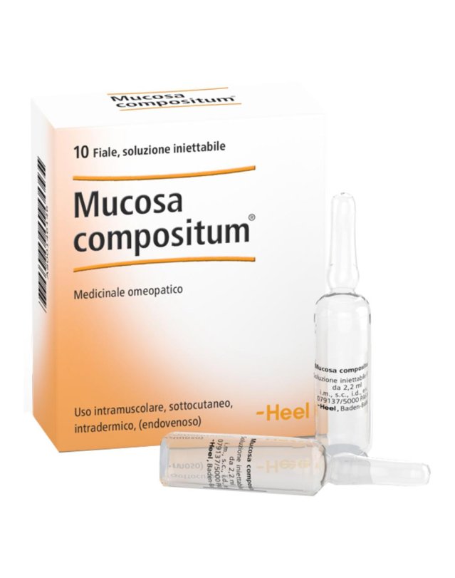 Heel Mucosa Compositum 10 Fiale - Supporto Omeopatico