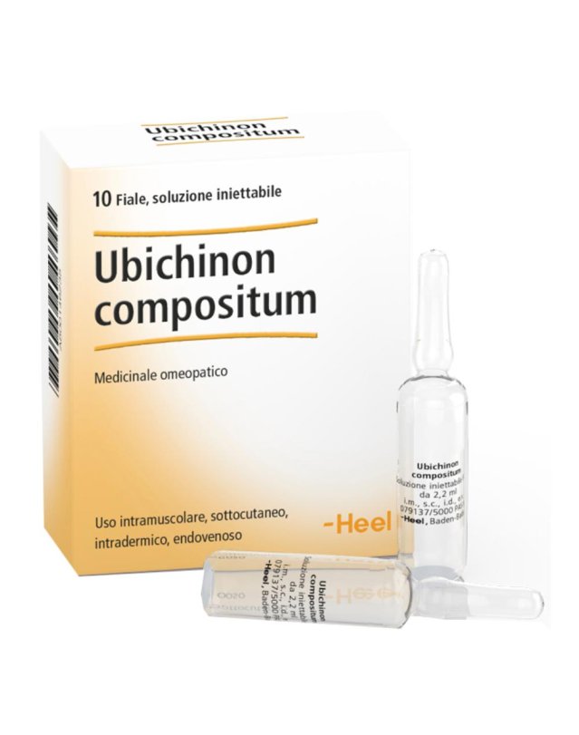 Ubichinon Compositum 10 Fiale Heel - Supporto Energetico e Antiossidante