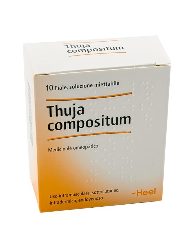 Thuya Compositum Heel 10 Fiale -Per il Supporto del Sistema Immunitario