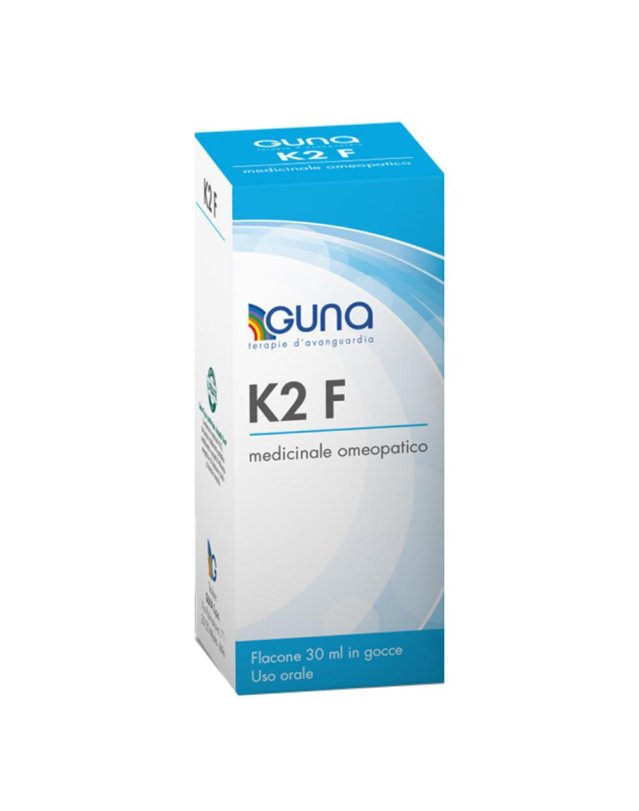 GUNA K2F Gocce 30 ml - Integratore di Vitamina K2 per il Benessere Osseo e Cardiovascolare