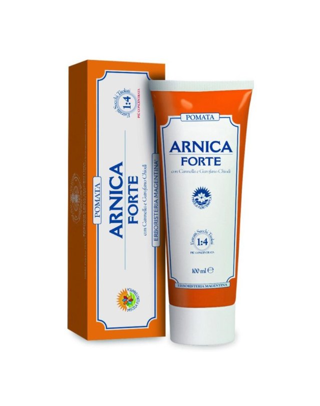 Erboristeria Magentina Arnica Forte Pomata 100 ml - Sollievo Rapido per Dolori Muscolari e Contusioni