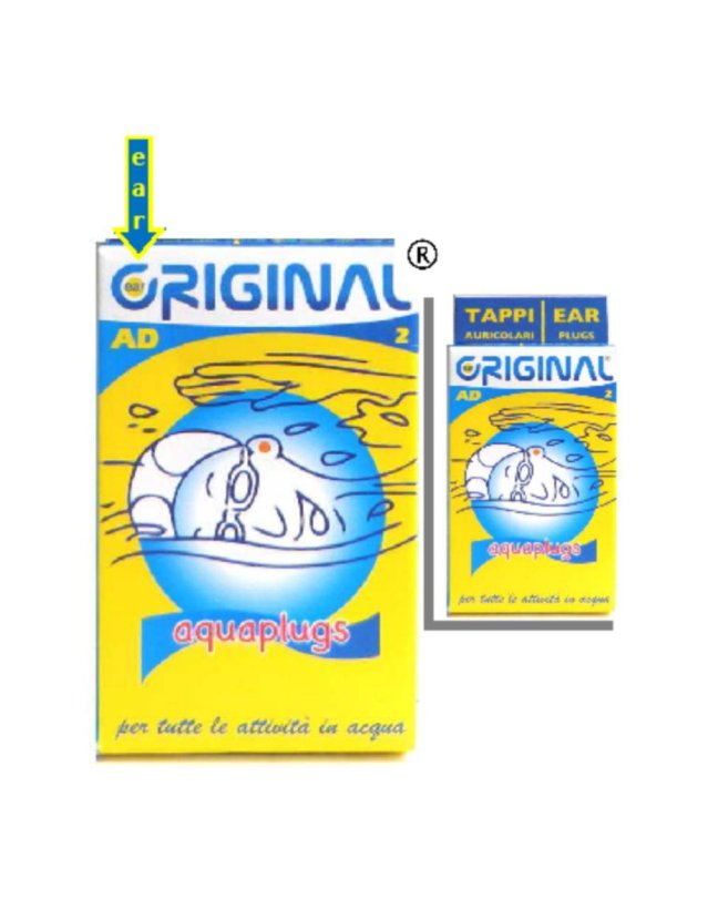 EAR Original Aquaplugs 2pz