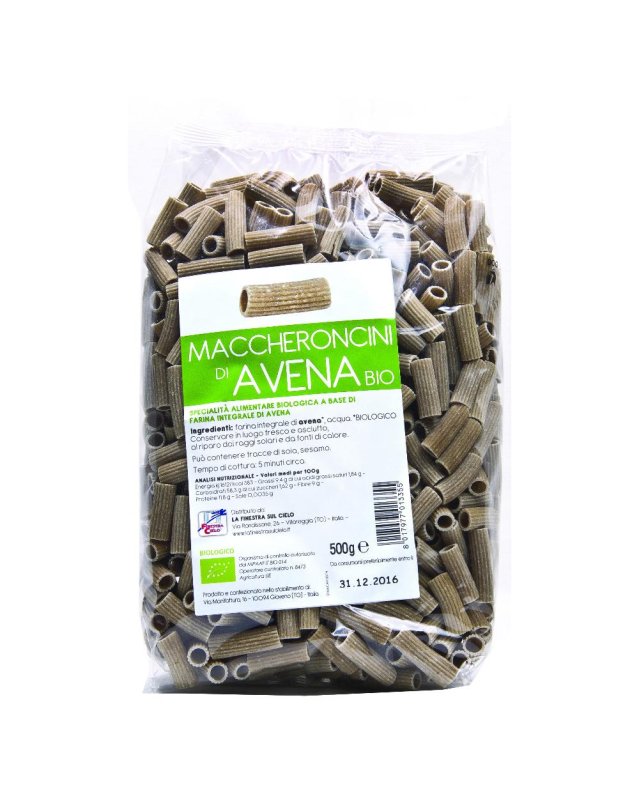 MACCHERONCINI AVENA 500G FINEST