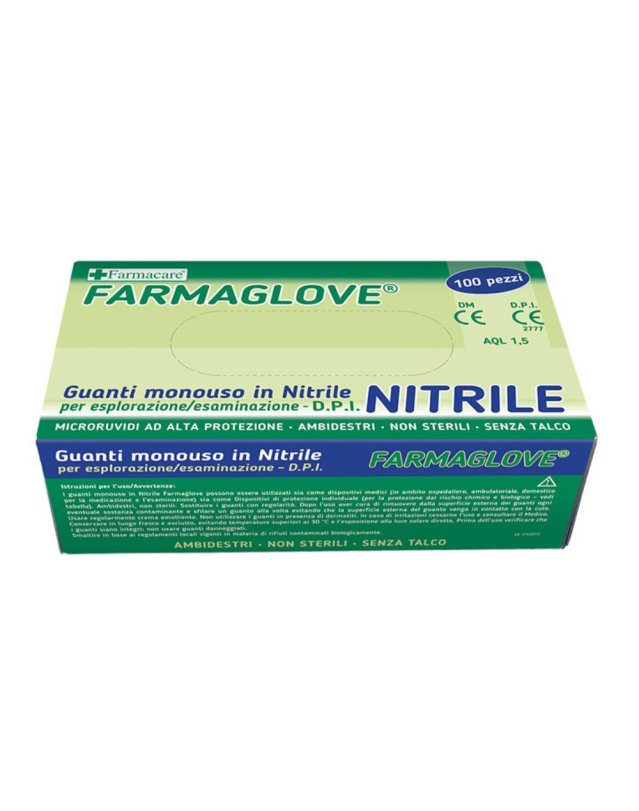 GUANTO NITRILE 100PZ GR