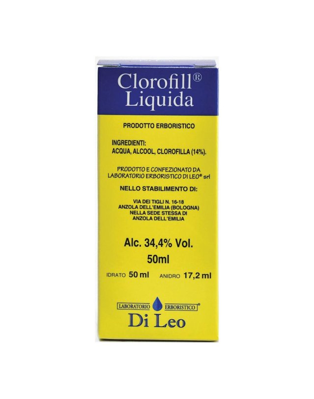 CLOROFILL LIQ 50ML DI LEO