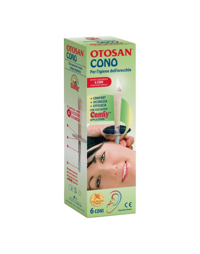 OTOSAN PULIZ ORECCH 6 CONI
