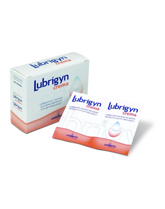 Lubrigyn Crema Vaginale 20 Bustine 2ml -Idratante e Lenitiva per la Secchezza Intima
