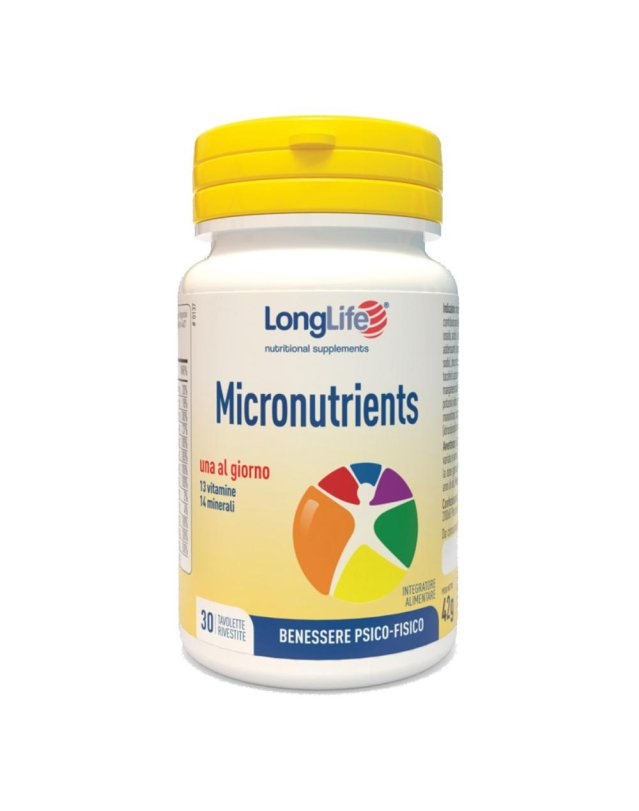 LONGLIFE MICRONUTRIENTS 30Tav.