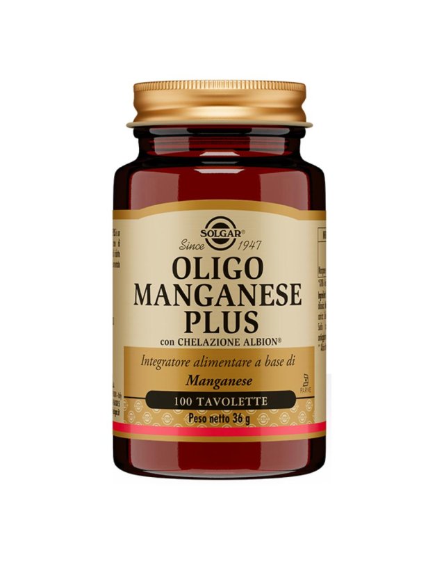 OLIGO MANGANESE PLUS 100T SOLGAR