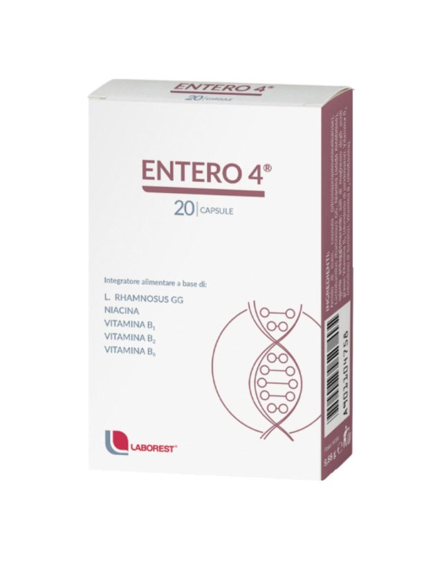 ENTERO 4 FERM LATT 20 CPS