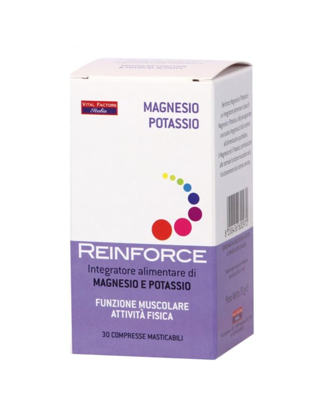 REINFORCE MAGNESIO+K 30CPR