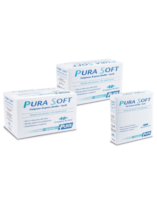 GARZA PURA SOFT 18X40CM 12PZ