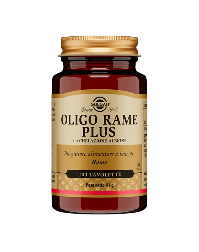 OLIGO RAME PLUS 100TAV SOLGAR