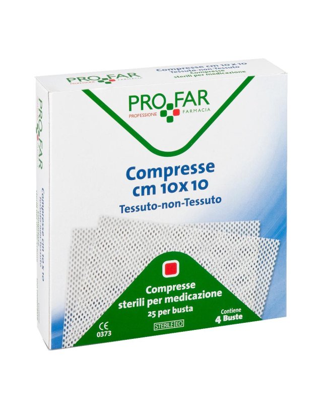 Compresse in Tessuto non Tessuto 10x10cm 100pz