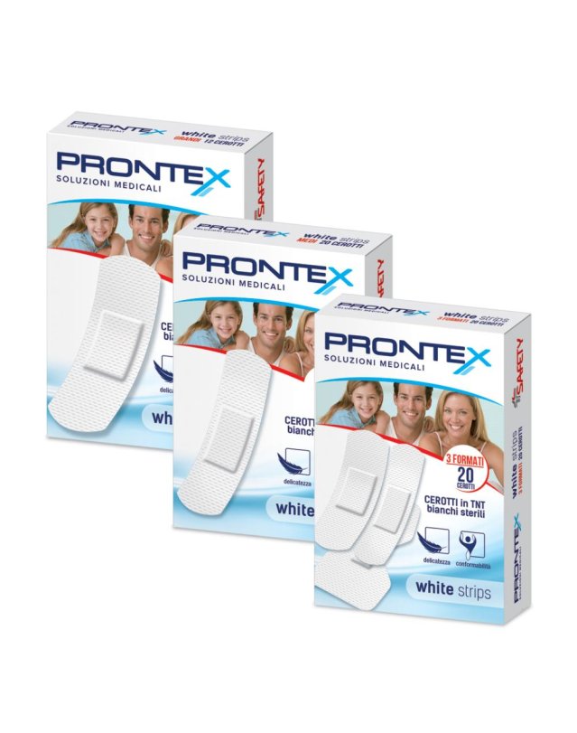 PRONTEX CER WHITE STRIPS 20PZ