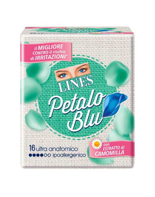 LINES PETALO BLU ANATOMICO 16P