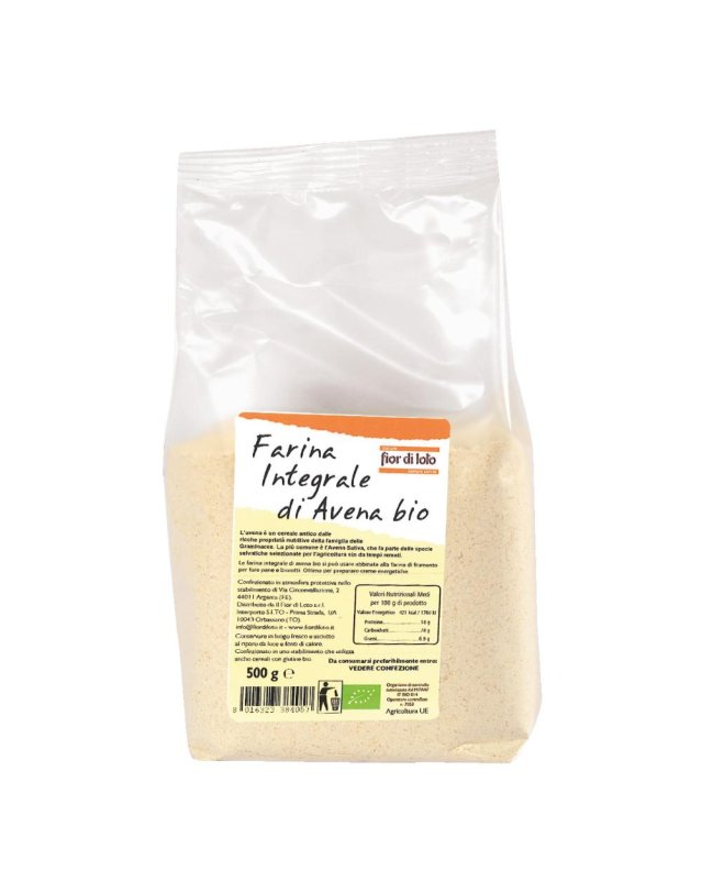 FARINA AVENA INTEGR 500G FDL
