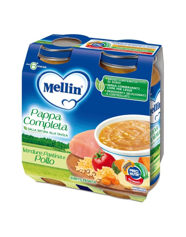 MELLIN-PAPPA COMPL POLLO  2X250G