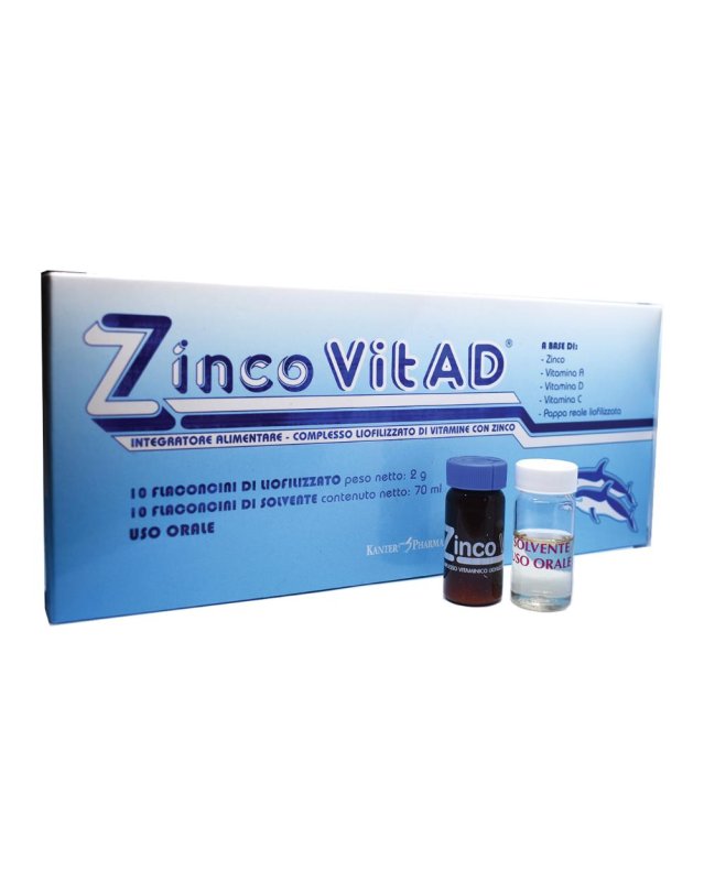Zinco Vit Ad 10+10 flaconcini- integratore di zinco